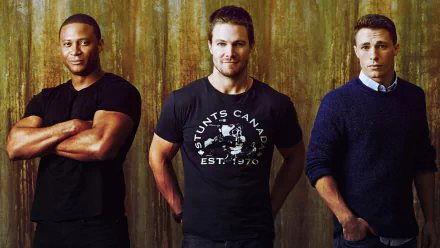 David Ramsey Stephen Amell TV Show Arrow (TV Show) HD Desktop Wallpaper | Background Image