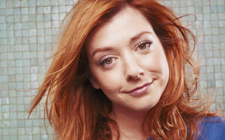 Celebrity Alyson Hannigan HD Desktop Wallpaper | Background Image