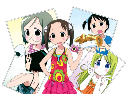 Anime Strawberry Marshmallow HD Desktop Wallpaper | Background Image