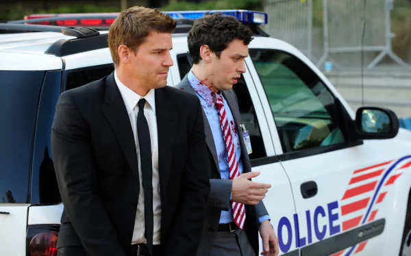 Seeley Booth David Boreanaz Lance Sweets John Francis Daley TV Show bones HD Desktop Wallpaper | Background Image