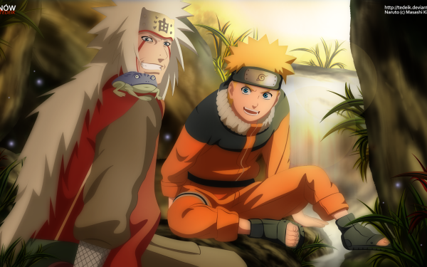 Anime Naruto Naruto Uzumaki Jiraiya HD Wallpaper | Background Image
