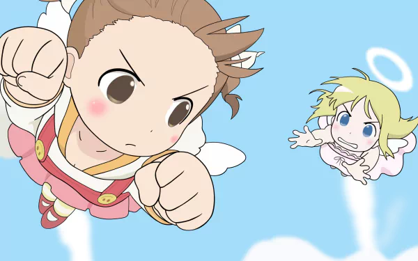 Anime Strawberry Marshmallow HD Desktop Wallpaper | Background Image