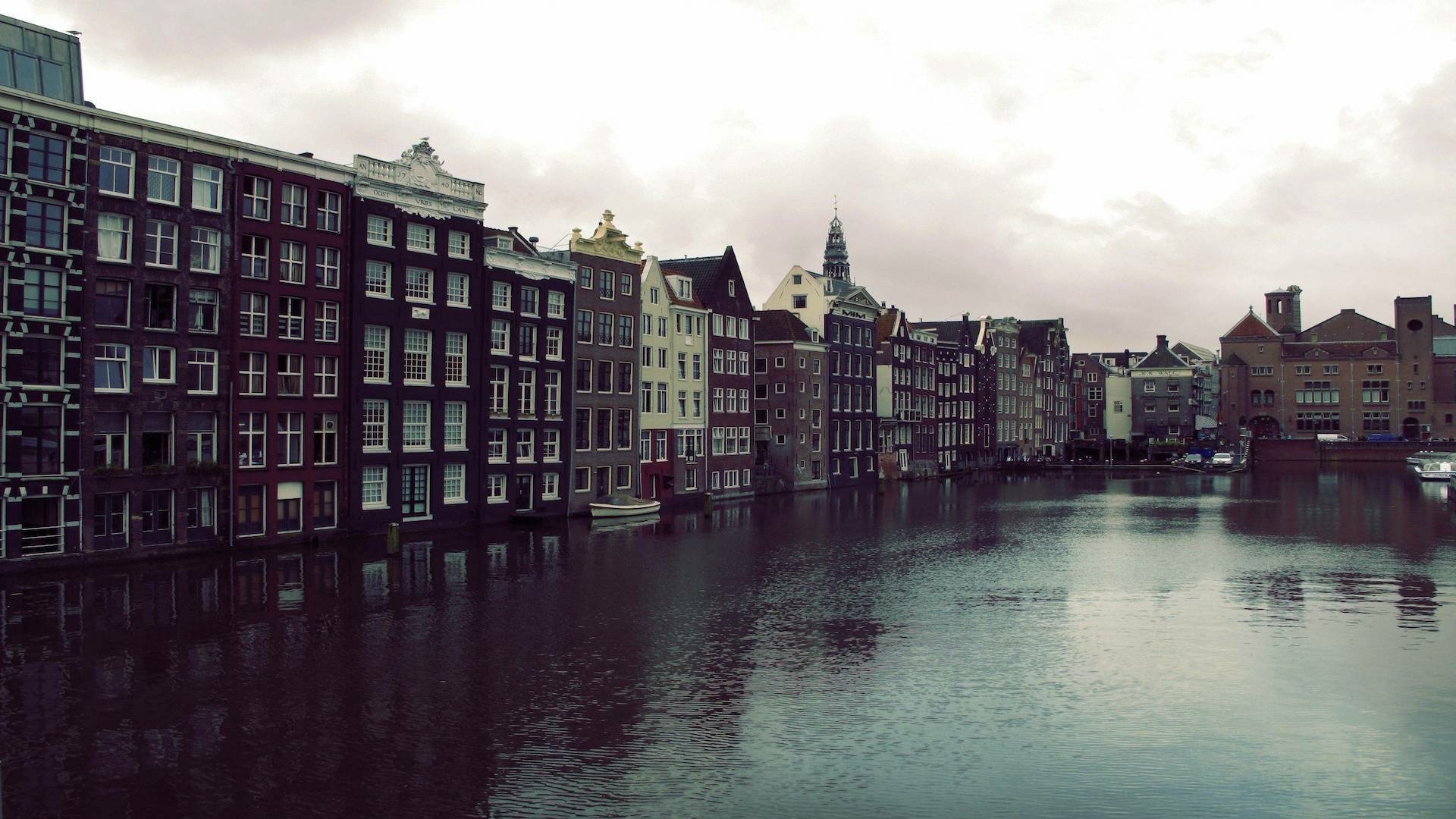 Download Man Made Amsterdam HD Wallpaper