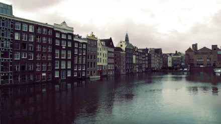 man made Amsterdam HD Desktop Wallpaper | Background Image