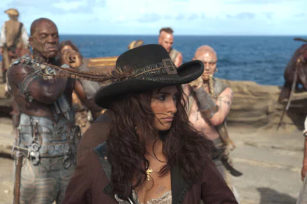 Penelope Cruz Angelica Teach movie Pirates of the Caribbean: On Stranger Tides HD Desktop Wallpaper | Background Image