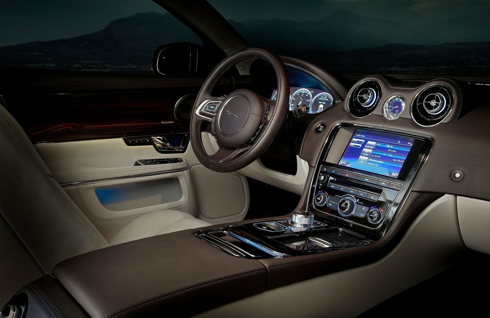 2012 Jaguar Xj Interior Wallpaper And Hintergrund