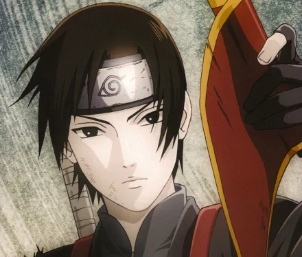 High-definition image of Sai from Naruto, showcasing his determined expression and distinctive outfit. This anime wallpaper serves as a striking background for fans of Naruto.