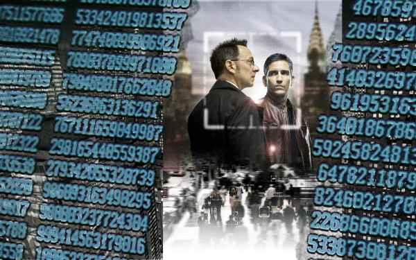 Jim Caviezel Michael Emerson TV Show Person Of Interest HD Desktop Wallpaper | Background Image