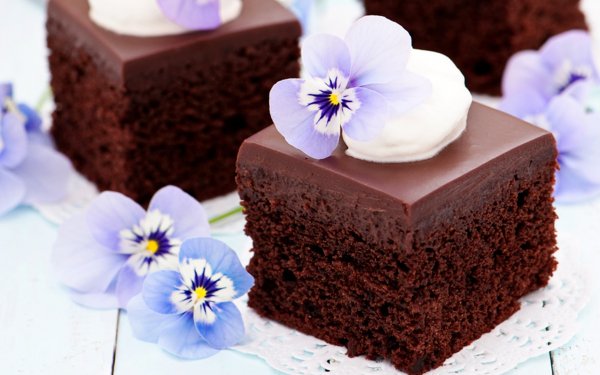 Food Chocolate Cake HD Wallpaper | Background Image