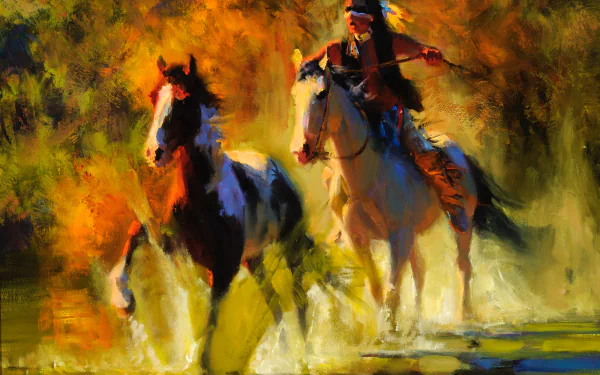 artistic native american HD Desktop Wallpaper | Background Image