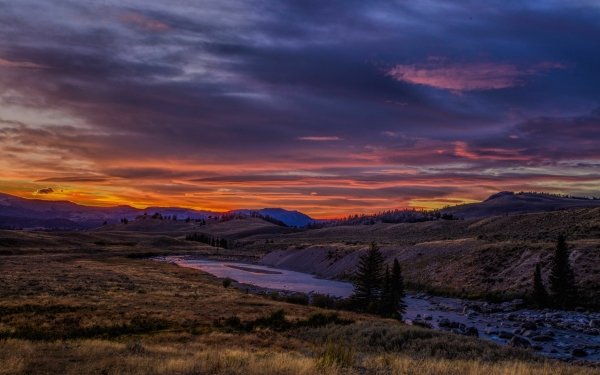 Earth Sunset HD Wallpaper | Background Image