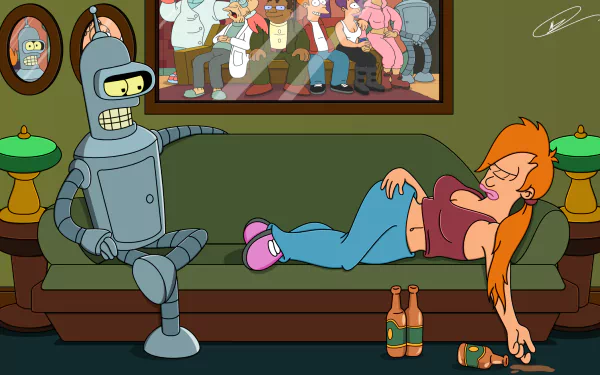 Bender (Futurama) TV Show Futurama HD Desktop Wallpaper | Background Image