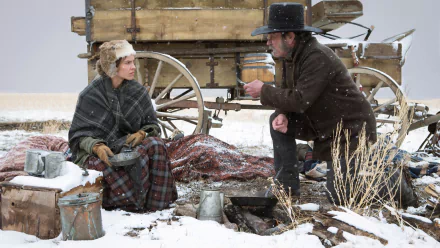 Hilary Swank Tommy Lee Jones movie The Homesman HD Desktop Wallpaper | Background Image