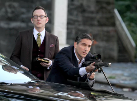 Jim Caviezel Michael Emerson TV Show Person Of Interest HD Desktop Wallpaper | Background Image