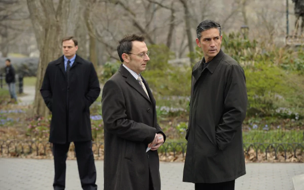 Jim Caviezel Michael Emerson TV Show Person Of Interest HD Desktop Wallpaper | Background Image