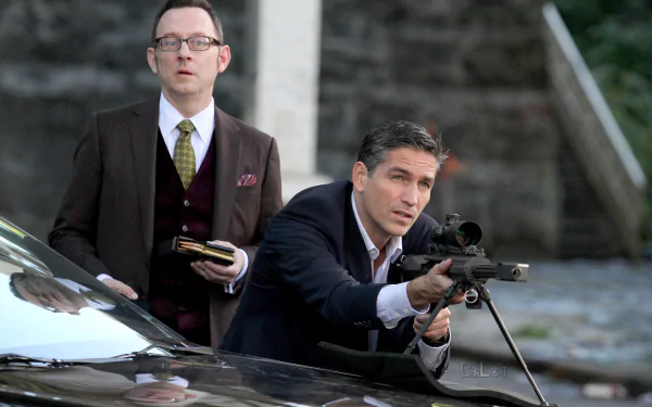 Jim Caviezel Michael Emerson TV Show Person Of Interest HD Desktop Wallpaper | Background Image