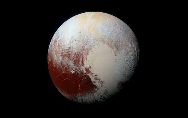 Pluto (Planet) planet NASA Sci Fi HD Desktop Wallpaper | Background Image
