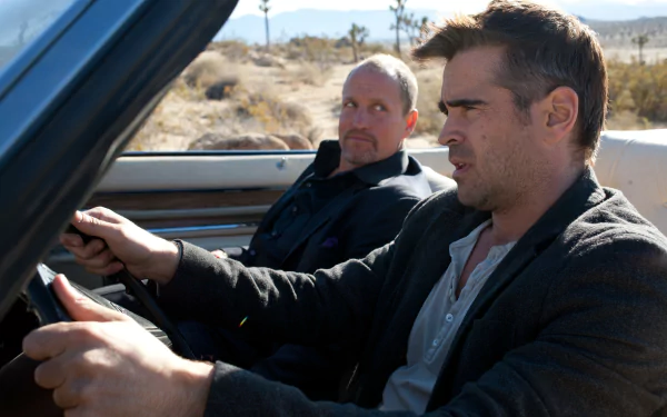 Charlie (Seven Psychopaths) Woody Harrelson Marty (Seven Psychopaths) Colin Farrell movie Seven Psychopaths HD Desktop Wallpaper | Background Image