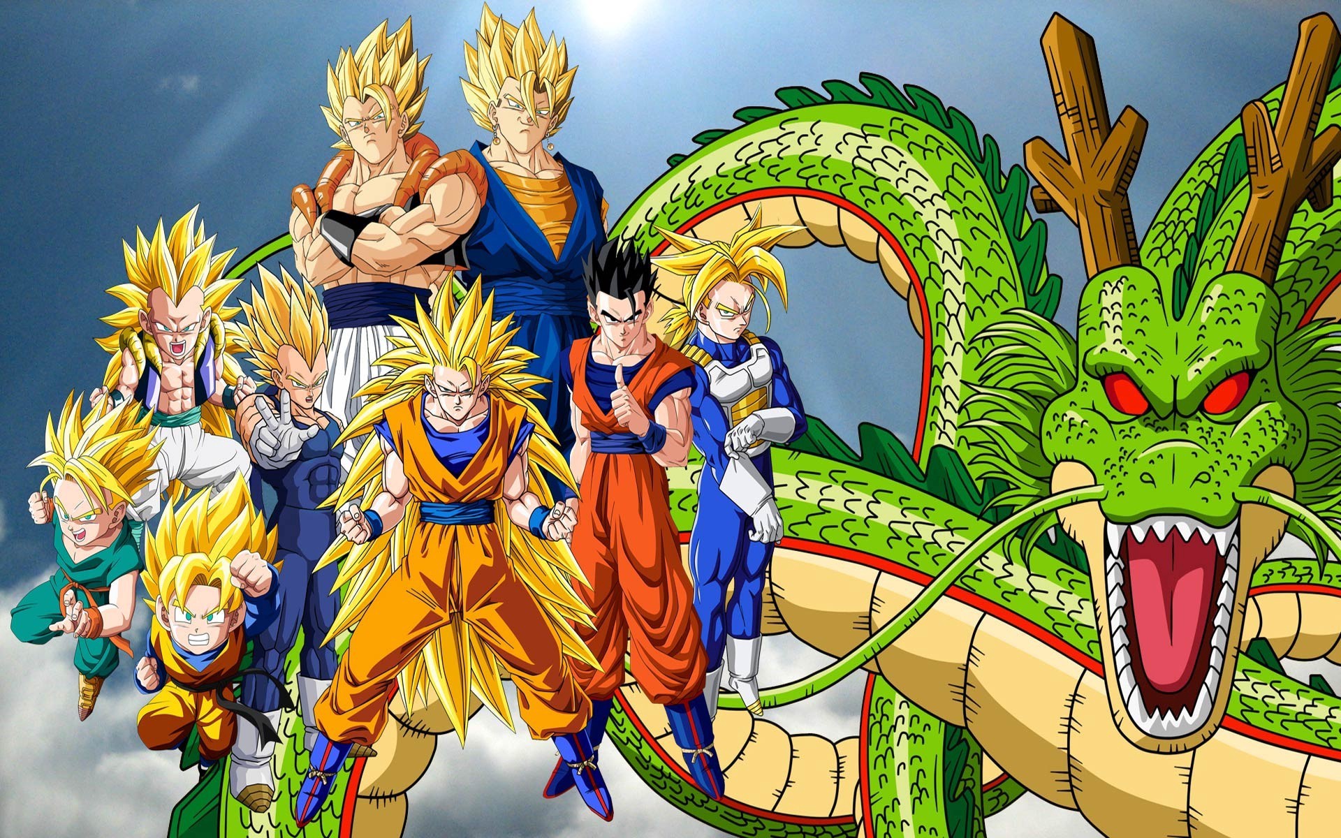 Goku, Gohan (Dragon Ball) HD Wallpaper | Background Image | 1920x1200