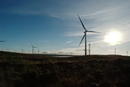 man made wind turbine HD Desktop Wallpaper | Background Image