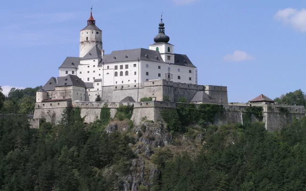man made Forchtenstein Castle HD Desktop Wallpaper | Background Image