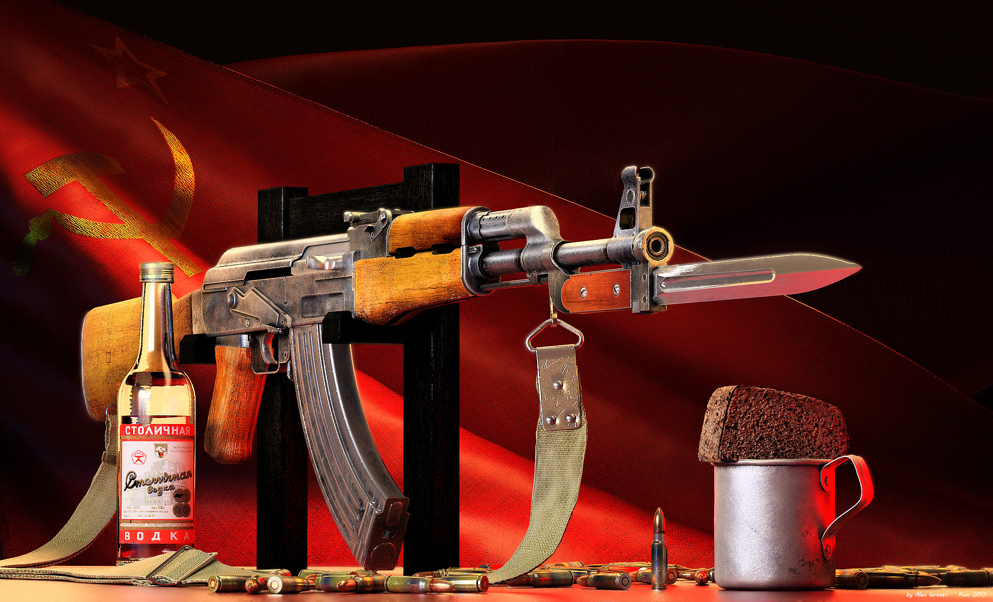 Armas AK-47 Fondo de pantalla HD | Fondo de Escritorio