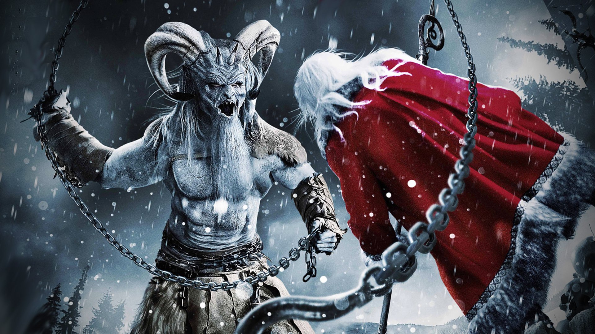 Krampus vs Claus Full HD Wallpaper and Background Image | 1920x1080 | ID:649833