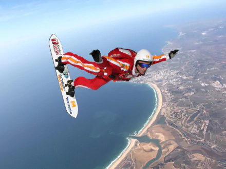 skydiving Sports HD Desktop Wallpaper | Background Image