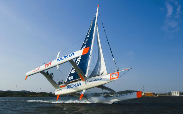 vehicle trimaran HD Desktop Wallpaper | Background Image