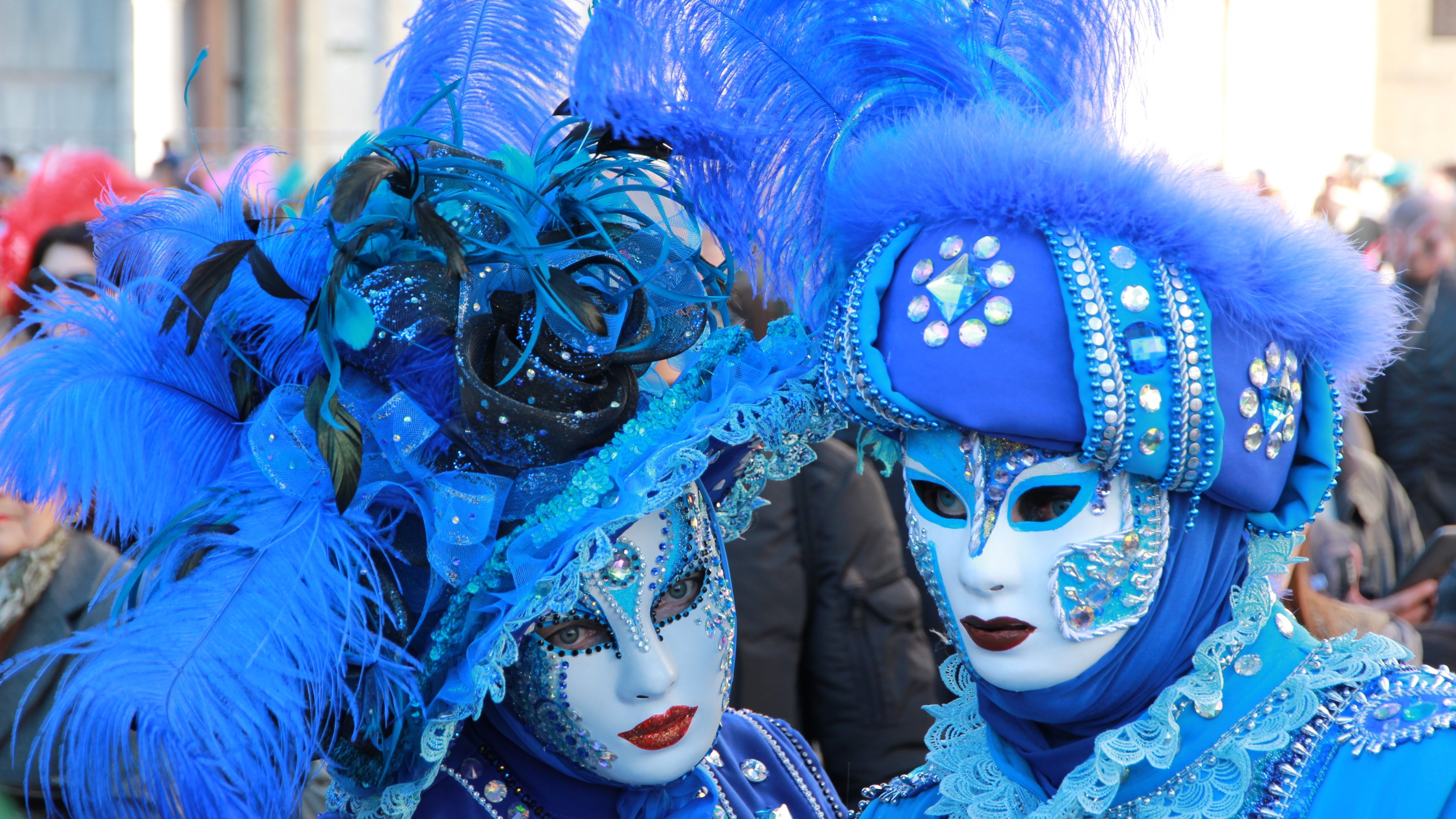 Mask at Venice Carnival by Vasile Pralea
