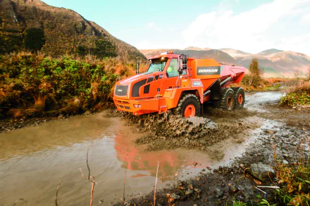  Doosan DA40 Dump Truck