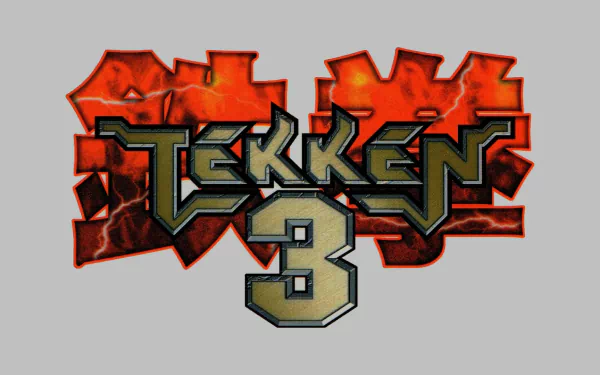 logo video game Tekken 3 HD Desktop Wallpaper | Background Image