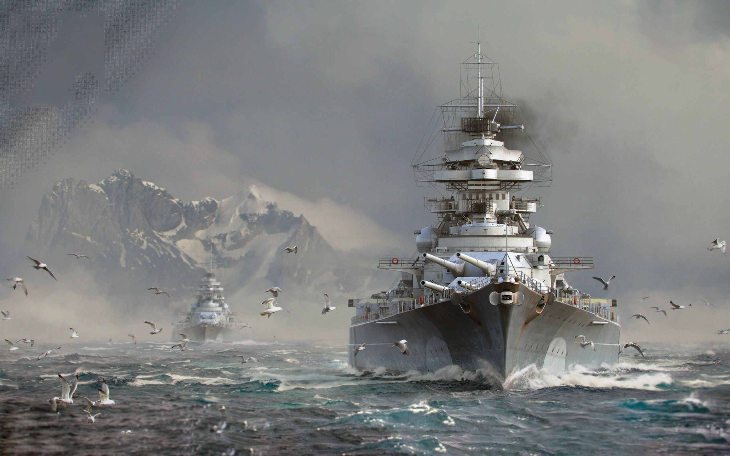 World of Warships HD Wallpaper