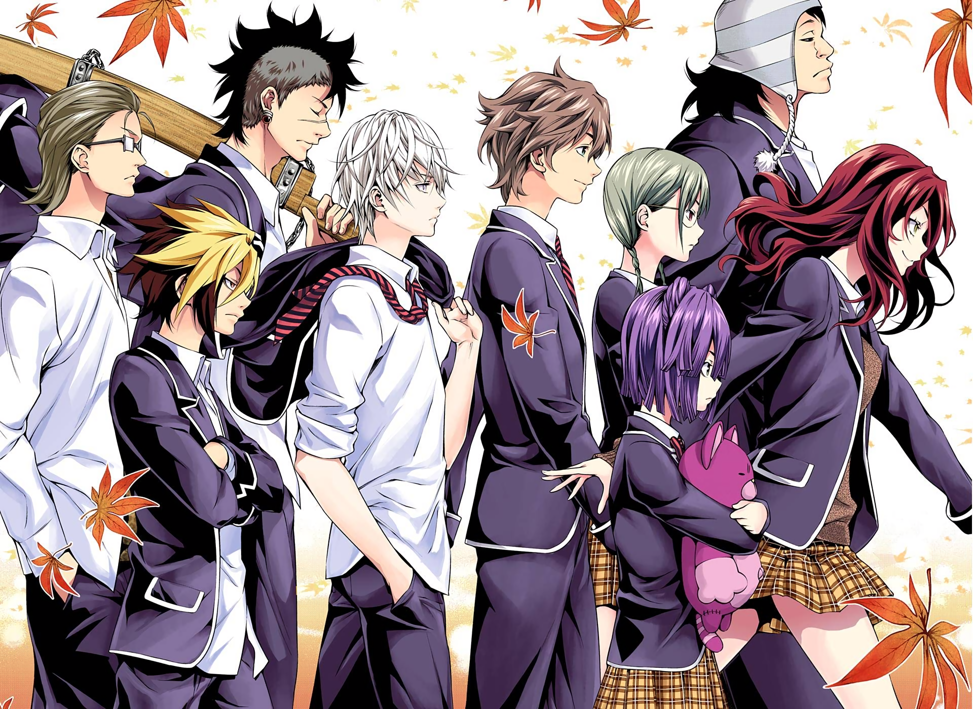 Anime Food Wars: Shokugeki no Soma Elite Ten Council R.. Custom Mat Free Ma...
