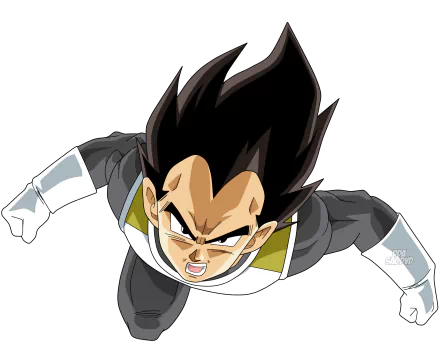 HD desktop wallpaper featuring Vegeta from Dragon Ball Z: Resurrection of F. Vegeta is shown in an intense, action-ready pose against a dark background.