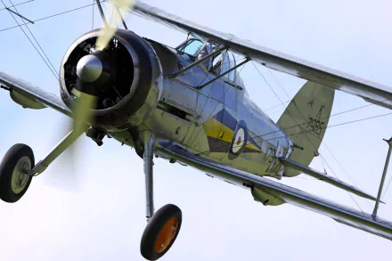 military Gloster Gladiator HD Desktop Wallpaper | Background Image