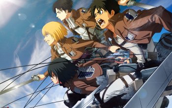 Anime Ataque dos Titãs Shingeki No Kyojin Eren Yeager Papel de Parede