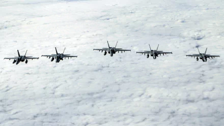 military Boeing F/A-18E/F Super Hornet HD Desktop Wallpaper | Background Image