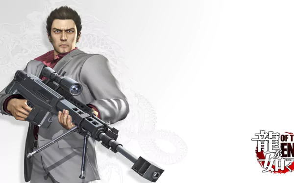 Kazuma Kiryu video game Yakuza: Dead Souls HD Desktop Wallpaper | Background Image