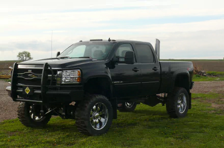 black car Chevrolet vehicle Chevrolet Silverado HD Desktop Wallpaper | Background Image