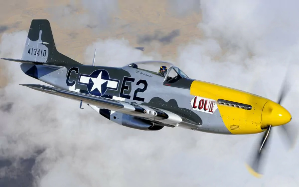 military North American P-51 Mustang HD Desktop Wallpaper | Background Image