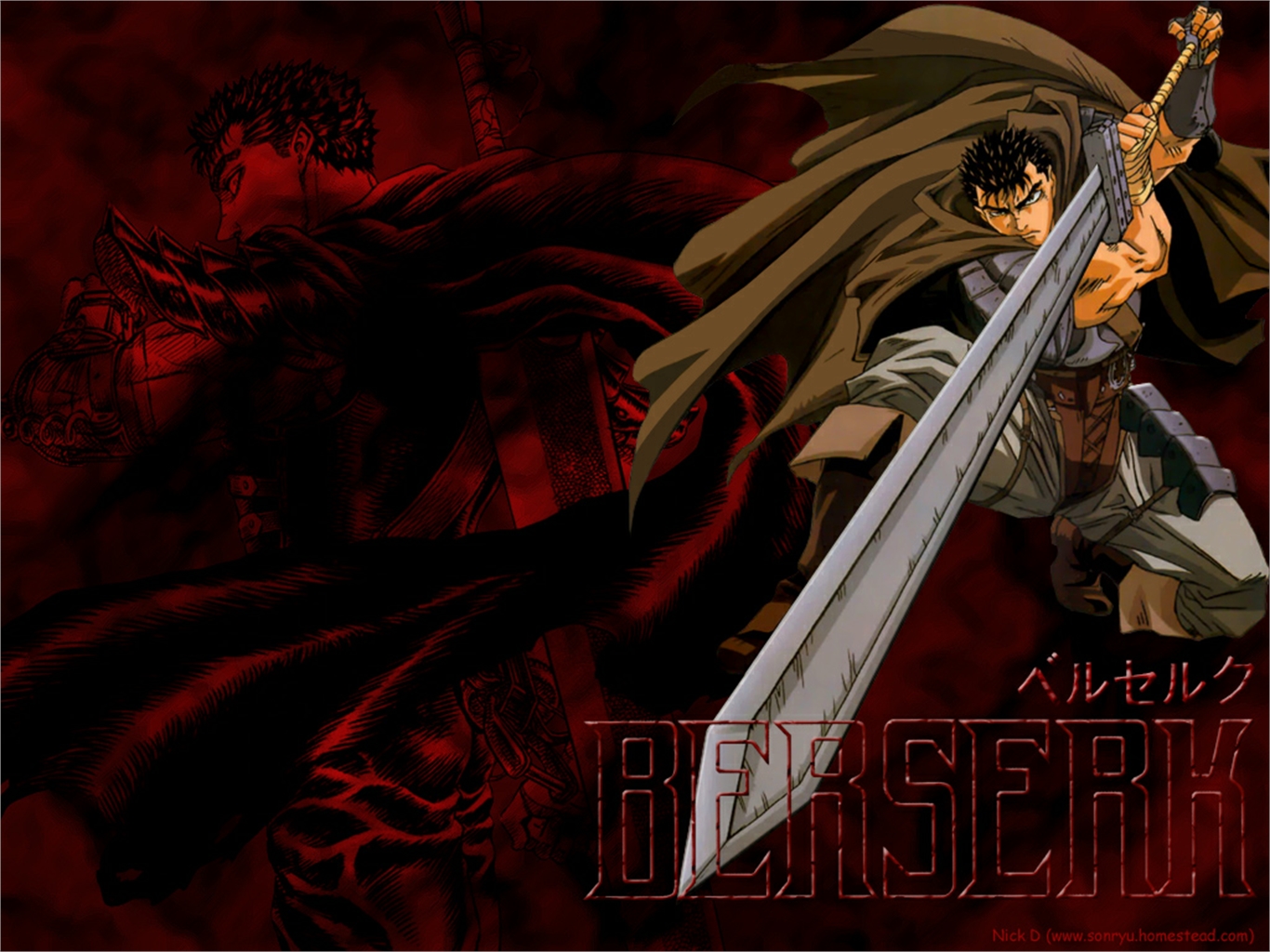 Guts, Berserker  Berserk, Berserk anime 1997, Cool anime wallpapers