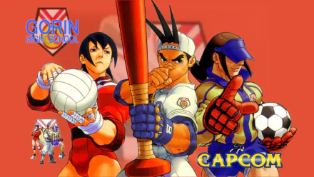 video game Rival Schools HD Desktop Wallpaper | Background Image