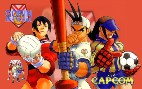 video game Rival Schools HD Desktop Wallpaper | Background Image