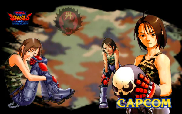 video game Rival Schools HD Desktop Wallpaper | Background Image