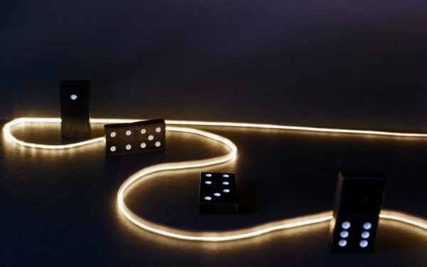 Game Dominos Light HD Wallpaper | Background Image