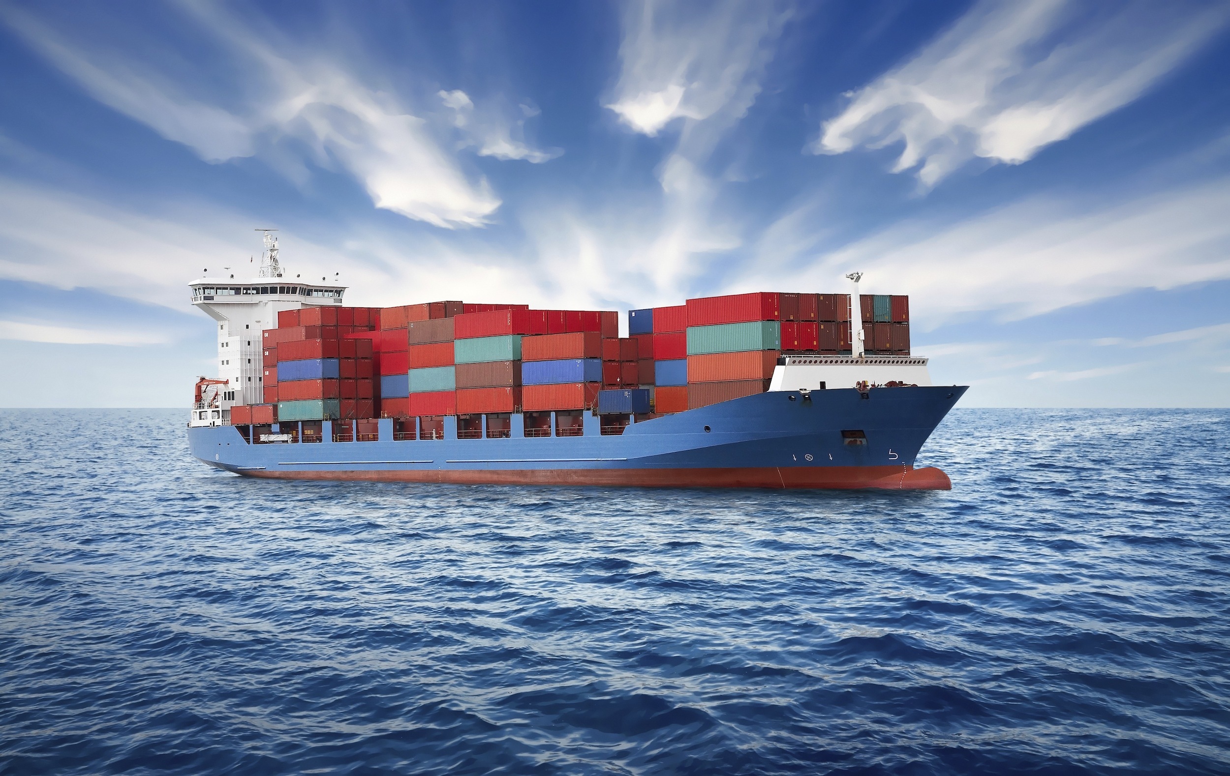 Vehicles Container Ship HD Wallpaper | Background Image