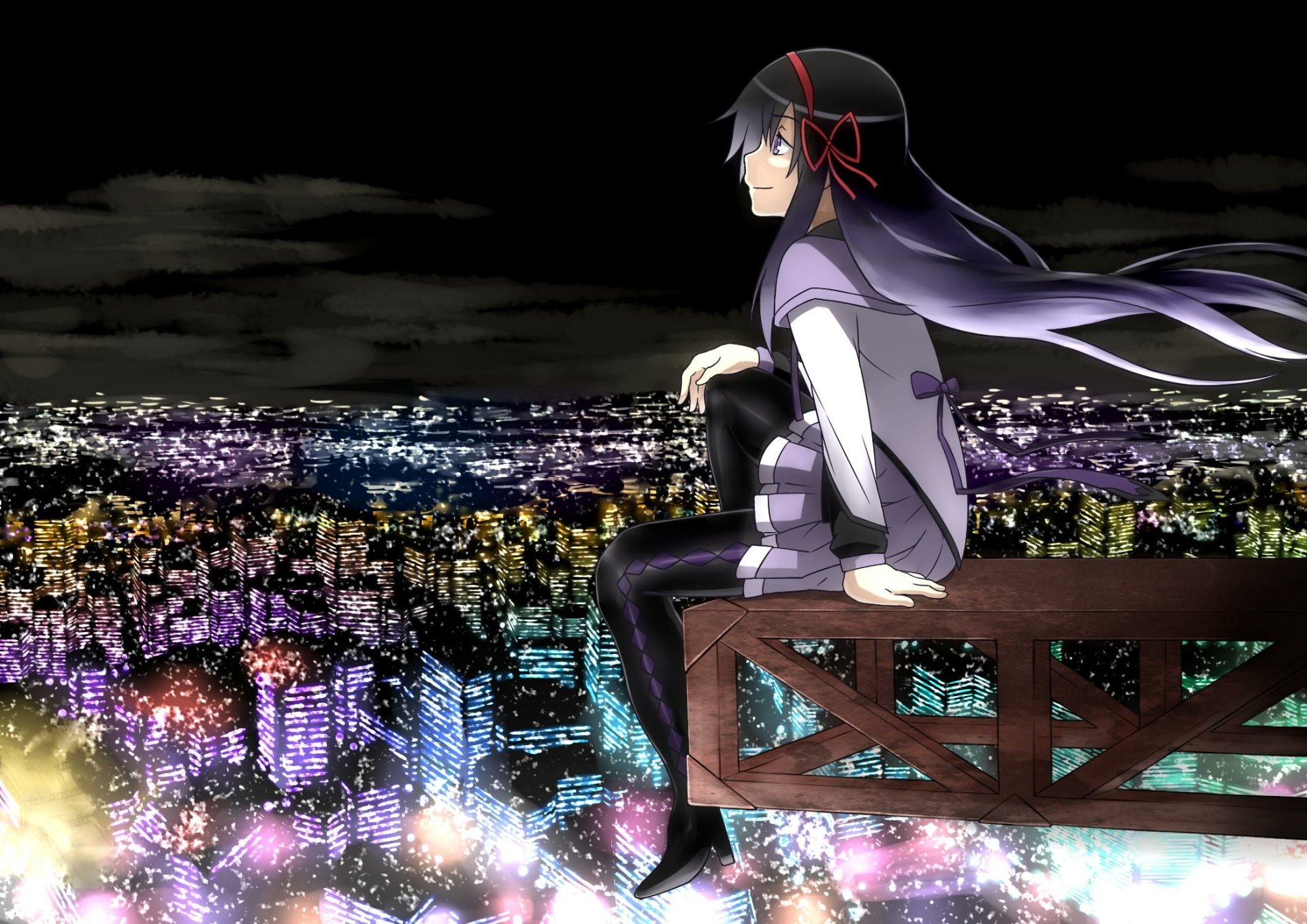 Download Homura Akemi Anime Puella Magi Madoka Magica HD Wallpaper