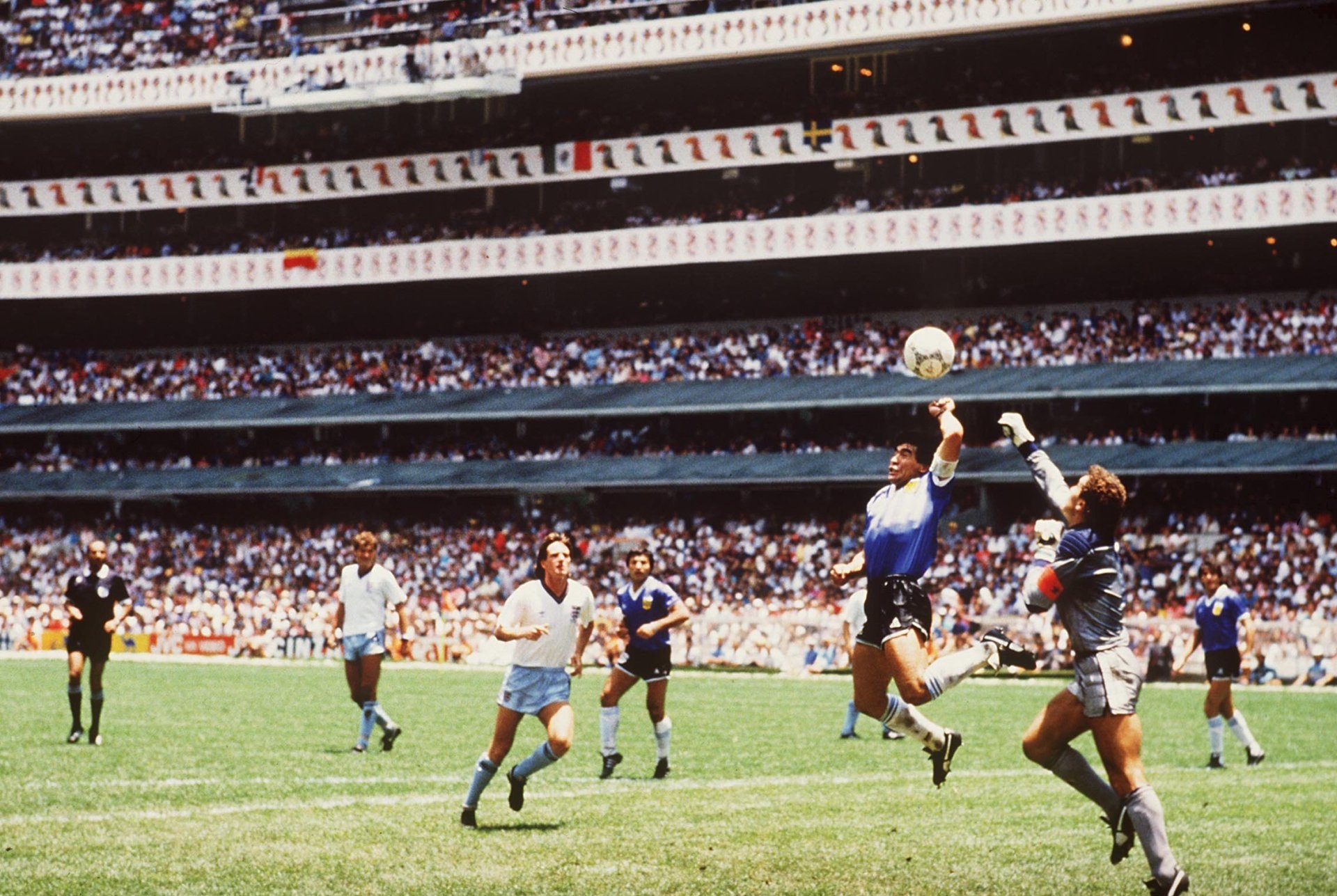 Spectacular Goalkeeper Leap — HD Soccer Stadium Wallpaper | 2272x1523 ...
