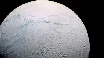 space Solar System moon Sci Fi Enceladus HD Desktop Wallpaper | Background Image